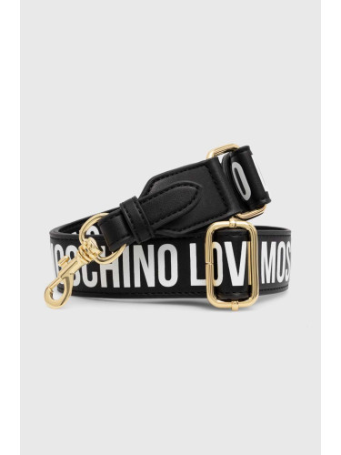 Каишка за чанта Love Moschino в черно JC6404PP1LLV100A