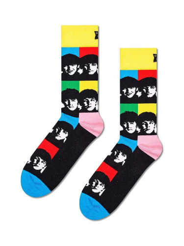 Чорапи Happy Socks Beatles All Together Now Sock в черно BEA01-0203