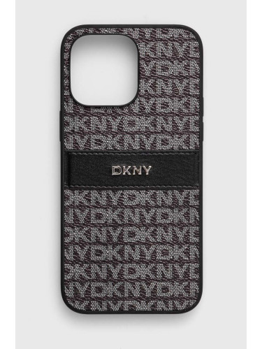 Кейс за телефон Dkny iPhone 14 Pro Max 6.7 в черно DKHCP14XPRTHSLK