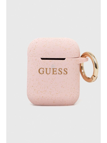 Калъф за airpods Guess Airpods Cover в розово