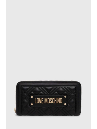 Портмоне Love Moschino дамски в черно JC5600PP1LLA0000