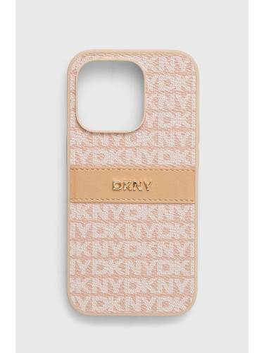 Кейс за телефон Dkny iPhone 14 Pro 6.1 в оранжево DKHCP14LPRTHSLP