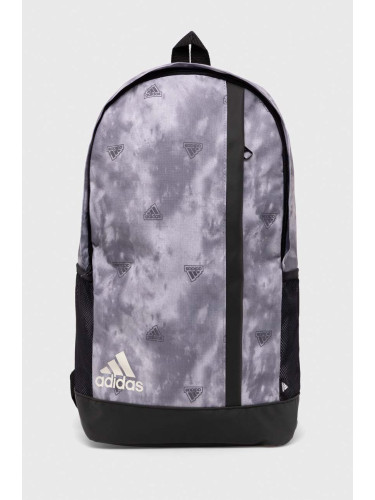 Раница adidas Essentials в сиво голям размер с десен IX6803