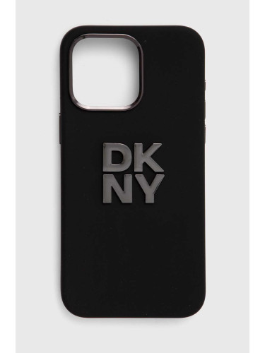 Кейс за телефон Dkny iPhone 15 Pro Max 6.7" в черно DKHCP15XSMCBSK