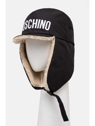 Шапка Moschino в черно  M5806 60105