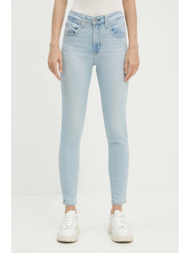 Дънки Levi's 721 HIGH RISE SKINNY в синьо