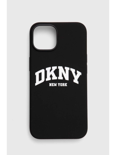 Кейс за телефон Dkny iPhone 14 / 15 13 6.1" в черно DKHMP14SSNYACH