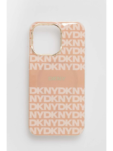 Кейс за телефон Dkny iPhone 13 Pro / 13 6.1 в оранжево DKHMP13LHRHSEP