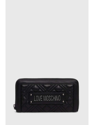 Портмоне Love Moschino дамски в черно JC5600PP1LLA0000