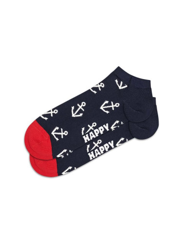 Чорапи Happy Socks Anchor Low Sock в тъмносиньо SANC05-6501