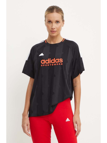 Тениска adidas Tiro в черно IX3505