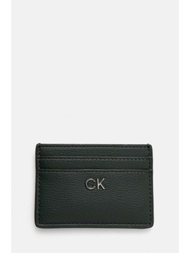 Портмоне Calvin Klein дамски в зелено K60K612427