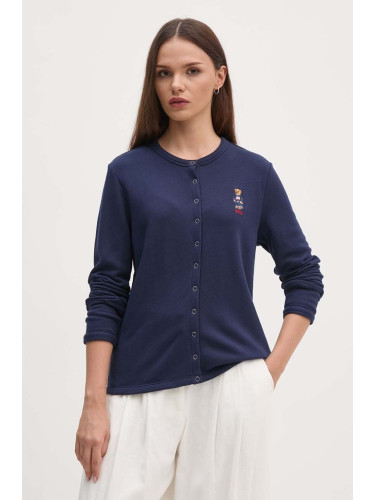 Жилетка Polo Ralph Lauren в тъмносиньо от лека материя 211955298