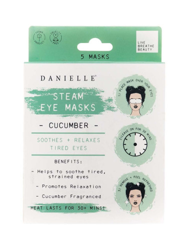 Лепенки за очи Danielle Beauty Steam Eye Mask (5 броя)