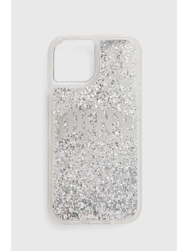 Кейс за телефон Dkny iPhone 15 / 14 13 6.1" в бяло DKHCP15SLBNAET