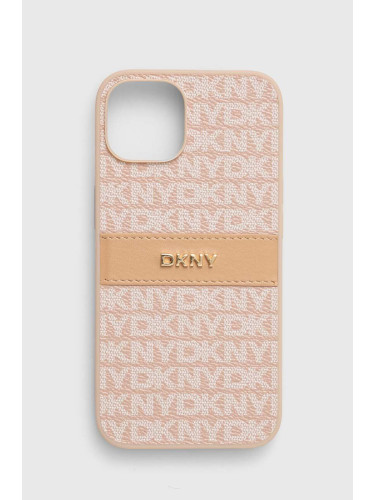 Кейс за телефон Dkny iPhone 14 / 15 / 13 6.1 в оранжево DKHCP14SPRTHSLP