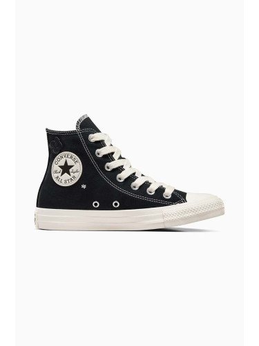 Високи кецове Converse Chuck Taylor All Star в черно A09101C