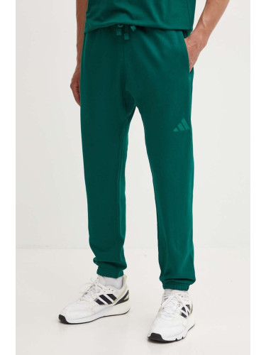 Спортен панталон adidas All SZN в зелено с изчистен дизайн IY6567