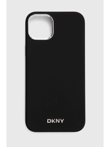 Кейс за телефон Dkny iPhone 15 Plus / 14 6.7" в черно DKHMP15MSMCHLK