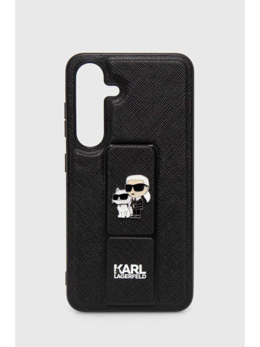 Кейс за телефон Karl Lagerfeld Galaxy S24 S921 в черно KLHCS24SGSAKCPK