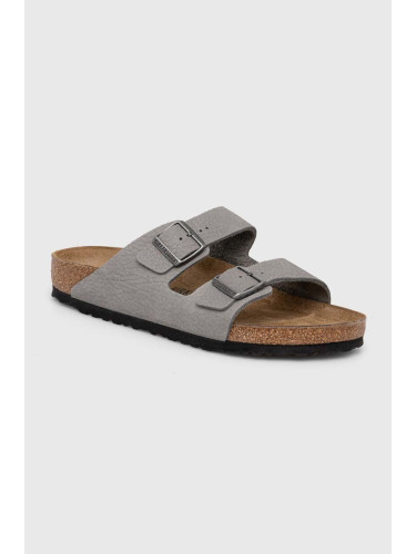 Чехли от набук Birkenstock Arizona в сиво 1020752