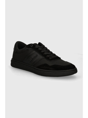 Маратонки Calvin Klein LOW TOP LACE UP MIX в черно HM0HM01548