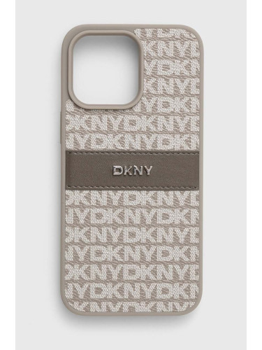 Кейс за телефон Dkny iPhone 15 Pro Max 6.7 в сиво DKHCP15XPRTHSLE