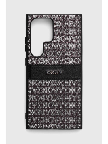 Кейс за телефон Dkny S24 Ultra S928 в черно DKHCS24LPRTHSLK