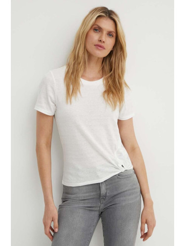 Тениска G-Star в бяло D24661-D602