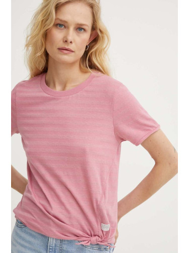Тениска G-Star в розово D24661-D602