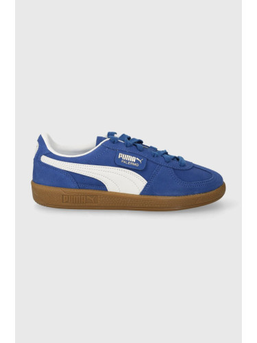 Велурени маратонки Puma Palermo Cobalt Glaze в синьо 396463 391962