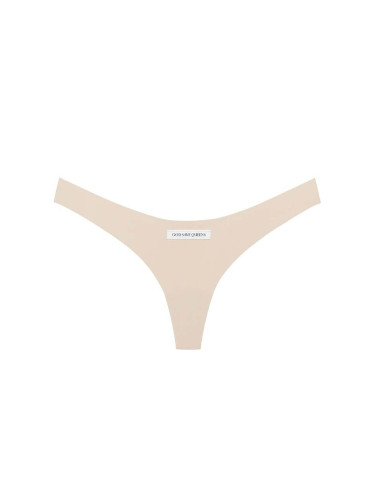 Прашки GOD SAVE QUEENS SECOND SKIN THONG в бежово GSQ-135-124