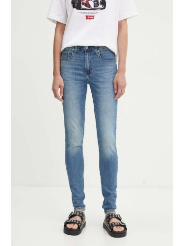 Дънки Levi's 721 HIGH RISE SKINNY в синьо