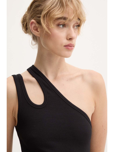 Топ Remain Jersey One-Shoulder Top в черно 502223100