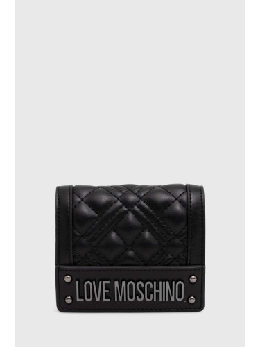 Портмоне Love Moschino дамски в черно JC5601PP1LLA0000