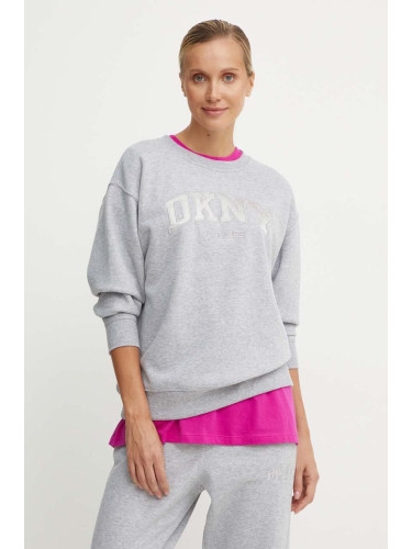 Суичър Dkny в сиво с апликация DP4T9809