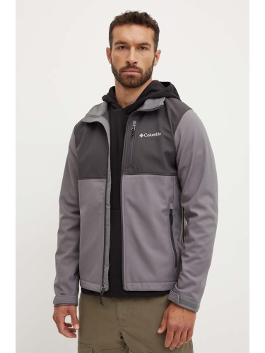 Яке за спортове на открито Columbia Ascender Softshell в сиво