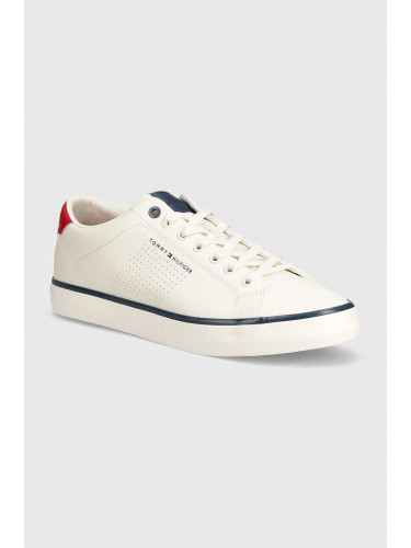 Маратонки Tommy Hilfiger TH HI VULC LOW CORE SEASONAL в бяло FM0FM05110