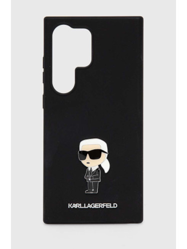 Кейс за телефон Karl Lagerfeld Galaxy S24 Ultra S928 в черно KLHCS24LSMHKNPK