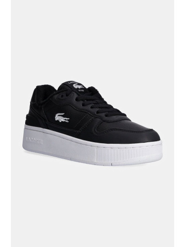 Кожени маратонки Lacoste T-Clip Platform в черно 48SFA0046