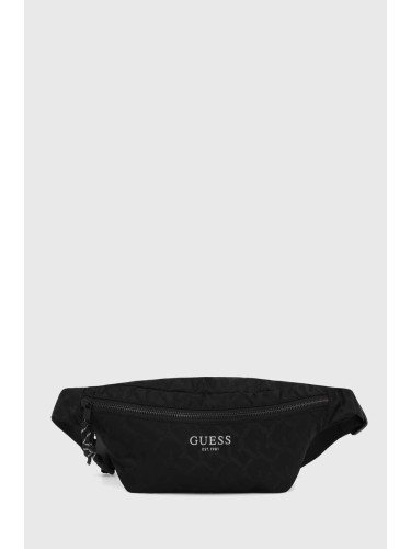 Чанта за кръст Guess в черно M4YZ11 WG9L2