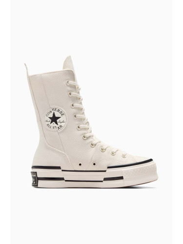 Високи кецове Converse Chuck 70 Plus Xhi в бяло A08261C