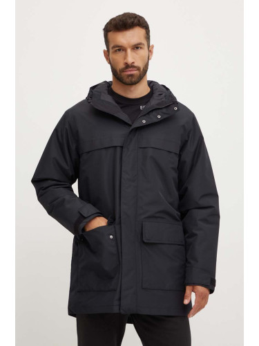 Яке Jack Wolfskin в черно зимен модел