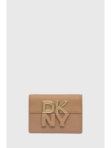 Калъф за карти Dkny в бежово R42ZKE33