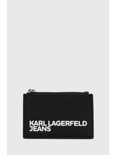 Портмоне Karl Lagerfeld Jeans в черно 245D3201