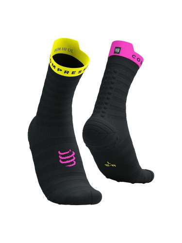 Чорапи Compressport Pro Racing Socks v4.0 Ultralight Run High - White/Alloy XU00050B