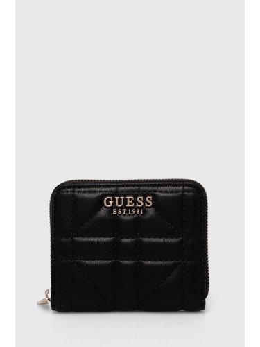 Портмоне Guess ASSIA дамски в черно SWQG84 99370