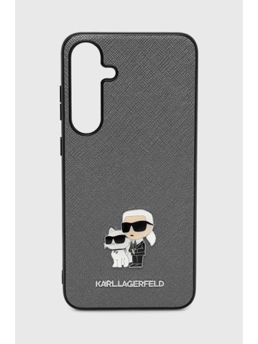 Кейс за телефон Karl Lagerfeld Samsung Galaxy S24+ S24 + S926 в сиво KLHCS24MPSAKCMPG