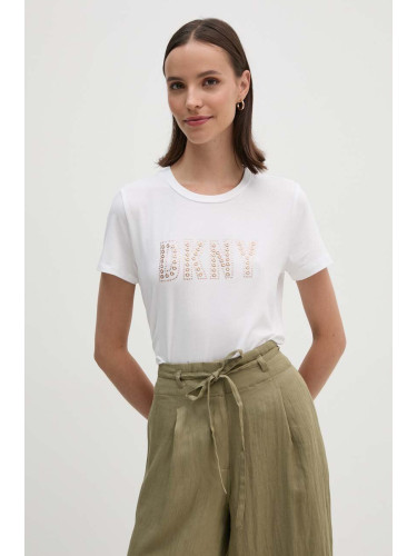 Тениска Dkny в бяло P4EHFWNA