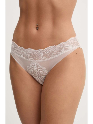 Бикини Calvin Klein Underwear в бежово 000QF7911E